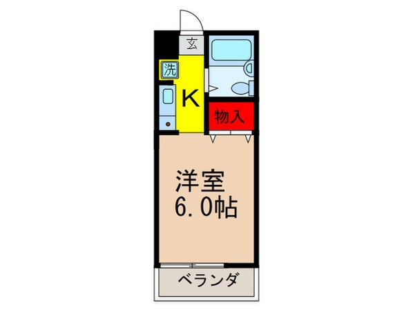 メゾンドソフィアの物件間取画像